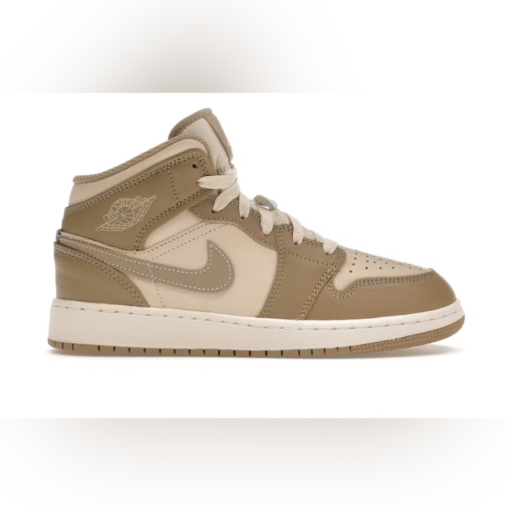 Nike Air Jordan Mid Legend in Brown/Khaki and Cream